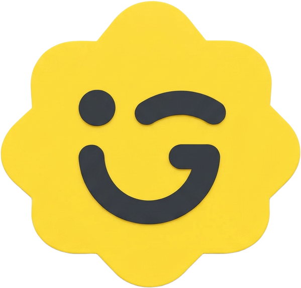 GFund logo — the giggling flower